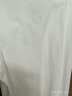 啄木鸟（TUCANO）短袖t恤男纯色polo打底衫商务时尚休闲百搭上衣男装白色XL 实拍图