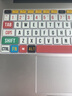 素拓 適用于14.2英寸華為MateBook 14 酷睿 Ultra彩繪鍵盤膜防塵墊保護膜 創(chuàng)意大字 曬單實拍圖