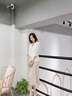 伊婭莎七分袖小西裝外套女夏新款小個(gè)子職業(yè)裝女裝套裝吊帶連衣裙工作服 白色西裝單件 S 建議80-90斤 曬單實(shí)拍圖