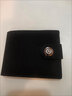 迪嘉樂(lè )簡(jiǎn)約新款男士休閑布紋短款駕駛證錢(qián)包商務(wù)個(gè)性青年學(xué)生帆布錢(qián)夾 黑色 曬單實(shí)拍圖