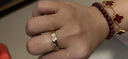 卡地亞（Cartier）戒指男女同款 4毫米寬情侶LOVE結(jié)婚對戒0.02克拉單七夕情人節(jié)禮物 B4050700 18玫瑰金色 59 曬單實拍圖