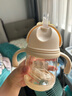 ELLE BABYELLE BABY寶寶學飲杯鴨嘴杯兒童刻度吸管杯便攜水杯斜跨杯四件套 小雛菊學飲杯四件套 360ml 雙蓋 曬單實拍圖