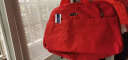 卡蜜卡新款韩版旅行包手提男旅行袋单肩短途出差包女士行李包大容量旅游包黑色旅行袋折叠待产包 大红色 大号 实拍图