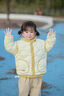 巴拉巴拉【官方正品】童裝男童羽絨服冬裝外套2024年新款輕羽絨搖粒絨兩件 蛾黃31006 110 充絨量65g 曬單實(shí)拍圖