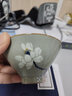一品工坊景德鎮(zhèn)老陶泥斗笠杯主人杯手繪荷花功夫茶具品茗杯內畫開片釉茶杯 手繪荷花主人杯 曬單實拍圖