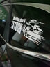 浮生 汽車(chē)個(gè)性反光貼紙改裝人生苦短及時(shí)行樂(lè )車(chē)貼車(chē)身側門(mén)劃痕裝飾貼 汽車(chē)改裝貼紙款式二 白色 曬單實(shí)拍圖