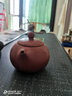 妃汐蒂宜興紫砂壺 過(guò)濾花茶壺 西施壺 易泡壺大容量茶壺套裝 紅色大號西施壺（400ml） 曬單實(shí)拍圖