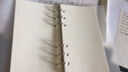華昶活頁本外殼60張環(huán)保紙6孔活頁紙?zhí)嫘居浭卤究瞻追礁窕铐摷埵謳ぬ嫘緳M線活頁替換紙網(wǎng)格筆記本 48K/A6活頁本網(wǎng)格 曬單實拍圖
