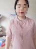 恒源祥中年媽媽夏裝套裝2025新款洋氣50歲中老年女裝短袖襯衫上衣兩件套 綠色 2XL 【建議115-125斤】 曬單實(shí)拍圖