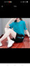 WASSUP JOYZON品牌夏季新款運動(dòng)套裝女大碼學(xué)生休閑寬松短袖短褲跑步服兩件套棉 藍色（休閑兩件套） 2XL  建議125-140斤 曬單實(shí)拍圖