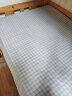 黄河口老粗布床单 纯棉粗布床单单件手工全棉加厚被单 全棉纯棉老粗布床单单件 小格子复古灰 150x220cm适合1.2米单人床 实拍图