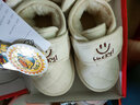 G.duck小黃鴨寶寶雪地靴1-5歲兒童棉鞋冬季款嬰兒學(xué)步鞋男女寶寶防水 米白色 （加絨） 20 鞋內長(cháng)14cm 曬單實(shí)拍圖
