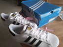 adidas阿迪達斯三葉草男鞋女鞋板鞋 25夏季新款情侶金標貝殼休閑鞋子女 力薦FU7712&EG4958金標貝殼頭 44 曬單實(shí)拍圖