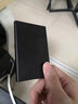 集領(lǐng)名片自動(dòng)彈出式卡包男女士卡套防盜刷卡夾防消磁收納盒大容量卡盒 名片盒【黑色】 曬單實(shí)拍圖