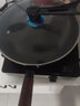 天喜（TIANXI）鐵鍋炒鍋家用炒菜鍋無涂層不粘鍋老式燃煤氣灶電磁爐中秋節(jié)禮品 【不粘不易銹】玻璃鍋蓋 30cm 曬單實拍圖