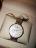 古尊（GOLGEN）手表女士時(shí)尚石英表簡(jiǎn)約學(xué)生防水女腕表情侶CHIC系列生日禮物9149 玫金石英男GN.9149M.RS 曬單實(shí)拍圖