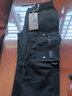 潮天士褲腳搭扣束腳工裝褲男寬松休閑褲男士秋冬彈力運動(dòng)小腳哈倫長(cháng)褲子 黑色 30【120-130斤】 曬單實(shí)拍圖