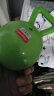费雪（Fisher-Price）皮球儿童婴儿手抓球拍拍球幼儿园1-3岁小皮球宝宝充气球 4寸手柄铃铛球绿色长颈鹿F0517 实拍图