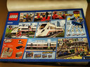 樂高（LEGO）City城市火車系列 拼插積木兒童玩具生日禮物 高速客運列車60051 曬單實拍圖
