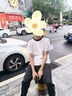武楠重磅純棉三條杠短袖t恤男夏季美式復古半袖衣服插肩袖體恤衫潮牌 白色 M 曬單實拍圖