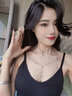 BJYL項鏈女胸鏈身體鏈比基尼bikini鎖骨鏈性感掛鏈裝飾配飾歐美潮鏈條 曬單實拍圖