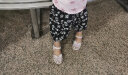 百丽 童鞋24年夏女童凉鞋儿童时尚公主鞋宝宝包头鞋子 粉色26码 实拍图