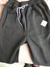 LNAN休閑運動(dòng)褲女學(xué)生春秋新款韓版百搭潮冬季加絨寬松顯瘦束腳衛褲 黑色【加絨】 XL 建議115-130斤 曬單實(shí)拍圖