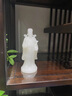 玉石財(cái)神爺擺件玉雕文財(cái)神像辦公室客廳家用商務(wù)神龕玉器裝飾品 財(cái)神爺（中號(hào)） 曬單實(shí)拍圖