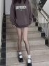 慕莉娜2條裝無(wú)縫一體打底褲假透肉光腿神器顯瘦加絨加厚防勾絲保暖褲襪 黑透膚+灰透膚（零下5-10度） 320克均碼【踩腳+踩腳】 曬單實(shí)拍圖
