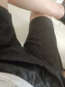 真維斯（Jeanswest）冰絲短褲男夏季薄款寬松中褲休閑沙灘褲潮牌男士運動速干五分褲子 7019黑色 33 碼 曬單實拍圖