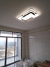 冠慕燈具客廳燈大燈簡約現(xiàn)代大氣家用吸頂燈飾燈具套餐組合北歐風格 北歐黑白套餐6（三室一廳） 自己安裝 曬單實拍圖