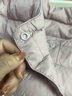 羅蒙【90%白鴨絨】輕薄羽絨服內(nèi)膽女式短款無領(lǐng)內(nèi)搭打底內(nèi)穿羽絨外套 曬單實拍圖