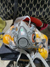 3M 6200系列防毒面具口罩套裝噴漆油漆防甲醛防化工防有害蒸氣專用 【噴漆專用】6200+6001套裝 曬單實(shí)拍圖
