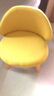 藝柳園 凳子家用矮凳帶靠背寶寶餐椅沙發(fā)凳換鞋凳創(chuàng  )意小板凳客廳凳子 黃色 曬單實(shí)拍圖
