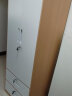金经金属钢制简约现代衣柜家用收纳卧室小户型铁皮柜组合顶柜长0.6米二抽 实拍图