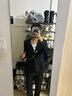 訫噯逸衫黑色小西裝外套女正裝職業(yè)裝工作服大學(xué)生面試工裝西服套裝 黑色西裝+褲子 L（建議體重102-112斤） 曬單實(shí)拍圖