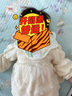 包屁衣春秋外穿INS 2023秋嬰幼兒女寶寶華夫格花邊小裙擺長(zhǎng)袖哈衣哈裙包屁連體衣 杏色 蕾絲哈衣裙 66 曬單實(shí)拍圖