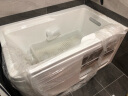 科勒（KOHLER）独立式亚克力浴缸成人浴缸亲子浴缸希尔维浴缸99014T右角位1.3M 实拍图