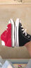 匡威（Converse）童鞋儿童帆布鞋2024新款经典高帮男女童鞋休闲中大童软底儿童鞋 黑色(偏大 选小一码) 22码 实拍图