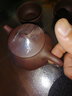 吉羊宜興紫砂壺功夫茶具泡茶壺功夫茶具 原礦紫泥小滿石瓢壺190ml 14孔暢爽版 曬單實拍圖