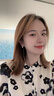 KASIYU925純銀仿珍珠耳釘耳線女氣質(zhì)流蘇耳環(huán)長(zhǎng)款秋冬水滴珍珠送禮物 （銀色） 曬單實(shí)拍圖