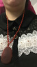 蕓生閣 本命佛八大守護(hù)神紅瑪瑙項(xiàng)鏈吊墜十二生肖屬相飾品禮男女士菩薩 大日如來(lái)-屬羊猴 曬單實(shí)拍圖