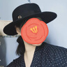 MISMEMO羊毛呢禮帽女秋冬季法式復(fù)古平沿帽高級(jí)感時(shí)尚平頂氈帽 靜默黑 (54-58cm)可調(diào)節(jié) 曬單實(shí)拍圖