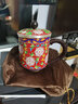 歸銀堂足銀999茶杯手工景泰藍(lán)茶缸杯純銀水杯馬克杯辦公室高端銀器茶具 370ml+證書(shū)+禮盒 曬單實(shí)拍圖