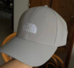 北面（The North Face）鴨舌帽情侶Classic 66棒球帽運(yùn)動(dòng)帽戶外舒適遮陽25新品|4VSV A91/灰色 OS/均碼/57.8cm 曬單實(shí)拍圖