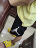 NIKE JORDAN 耐克AJ童裝男童DRI-FIT速干運(yùn)動(dòng)短褲夏季新款兒童五分褲 正黑色 110 /53 【建議身高104-110cm】 曬單實(shí)拍圖