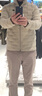 KOLON SPORT可隆男士輕量Tube羽絨夾克冬立領(lǐng)保暖羽絨服鵝絨外套 曬單實(shí)拍圖