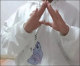 gxmy【四件套】開(kāi)衫衛衣男士套裝春秋季一套新款潮流休閑搭配衣服男裝 史迪仔白+長(cháng)白T+灰抽繩褲+項鏈 XL 【建議130斤以下 曬單實(shí)拍圖