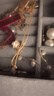 中國黃金（CHINA GOLD） 18K金肖邦鏈素鏈鎖骨鏈配鏈約1g生日禮物女情人節(jié)禮物 肖邦鏈 【黃色】 曬單實拍圖