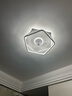 璞藝輕奢臥室風(fēng)扇燈智能超薄靜音吊扇燈現代簡(jiǎn)約餐廳客廳電風(fēng)扇吊頂燈 A【五邊形】白色+遙控+手機APP 曬單實(shí)拍圖